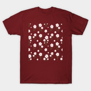 Daisy flowers pattern T-Shirt